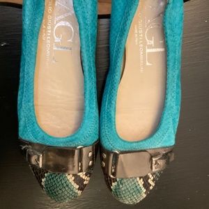 AGL Attilio Giusti Leombruni Womens Ballet Flats, EU Size 38.5